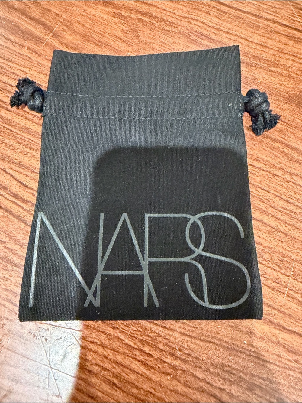 NARS Black Logo Drawstring Pouch
